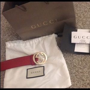 Authentic Like New Gucci Belt